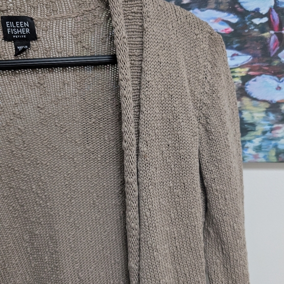 EILEEN FISHER Cardigan, Sz PS - Picture 5 of 13